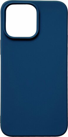 iPhone 14 Pro Max - HQ TPU Back Cover - Donker Blauw