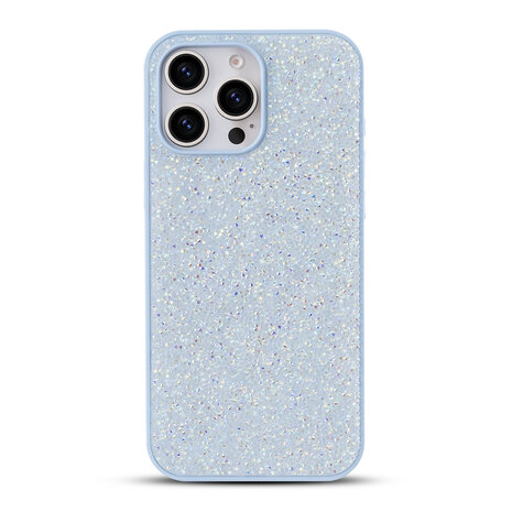 iPhone 16 Pro Max - Diamant Glitter - Blauw