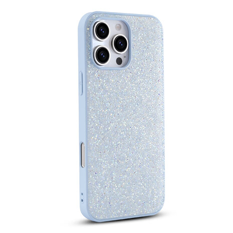 iPhone 16 Pro Max - Diamant Glitter - Blauw