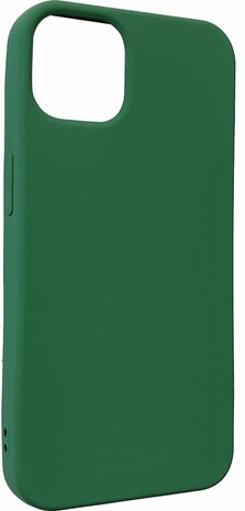 iPhone 14 - HQ TPU Back Cover - Donker Groen