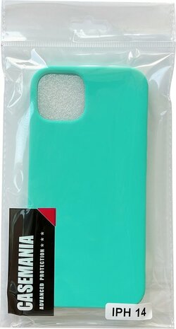 iPhone 14 - HQ TPU Back Cover - Turquoise