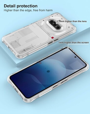 Nothing Phone 3a - Anti Shock - Transparant