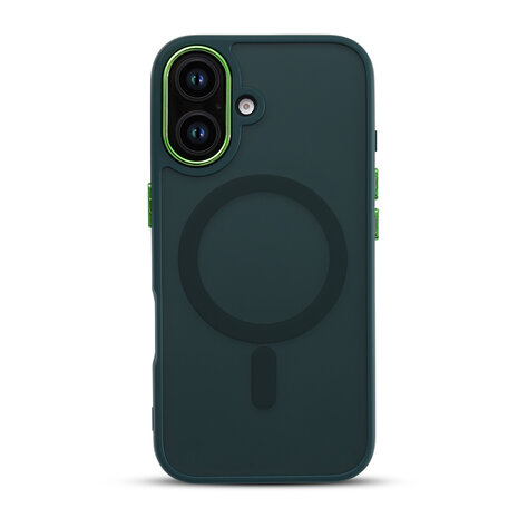 iPhone 16 - Groen - Matte Armor - Geschikt voor MagSafe