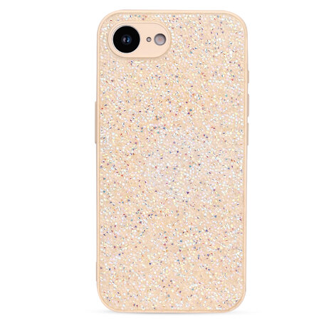 iPhone 16E - Diamant Glitter - Goud