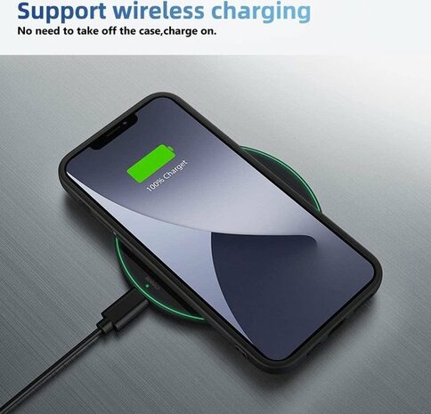 iPhone 12 Pro Max - Siliconen Back Cover - Zwart