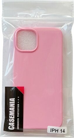 iPhone 14 - HQ TPU Back Cover - Megenta