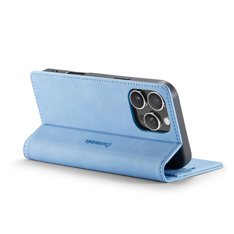 iPhone 16 Pro Max - Sky Blue - Book Case