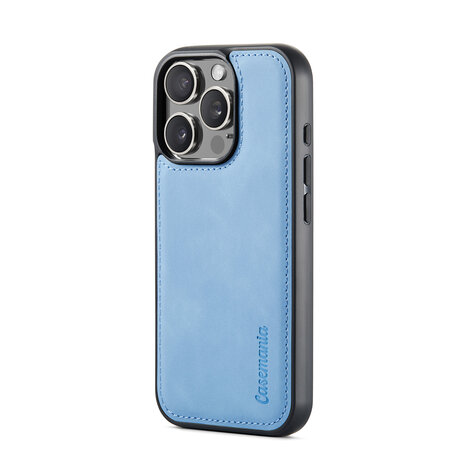 iPhone 16 Pro - Sky Blue - 2 in 1 Book Case