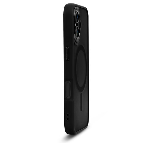 iPhone 16 - Zwart - Matte Armor - Geschikt voor MagSafe