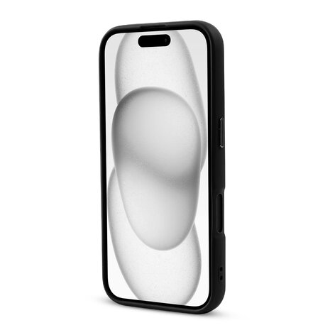 iPhone 16 - Zwart - Matte Armor - Geschikt voor MagSafe