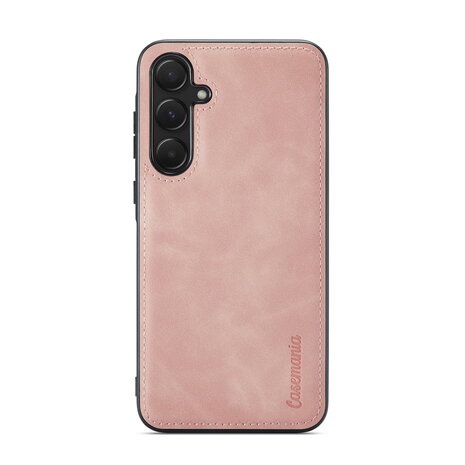 Samsung A56 - Pale Pink - 2 in 1 Book met Extra Vakken