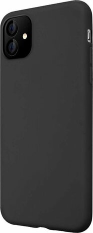 iPhone 11 - Combi Deal - Anti Shock Transparant - Back Cover Zwart &amp; Glas