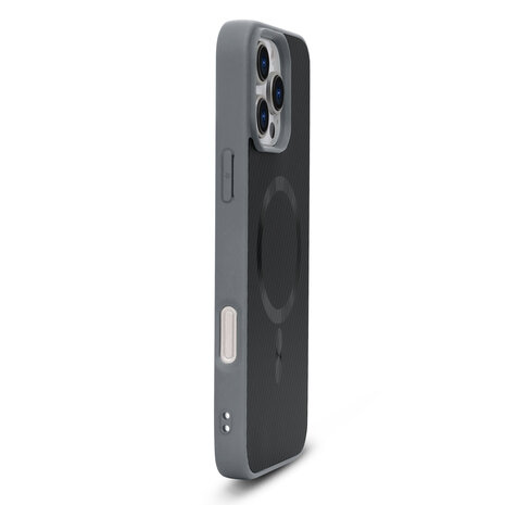 iPhone 16 Pro - Grijs - Carbon MagSafe Back Cover