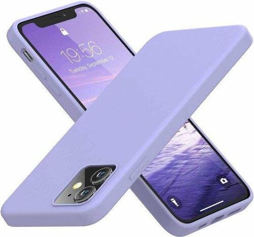 iPhone 12 Mini - Back Cover &amp; Glas - Paars