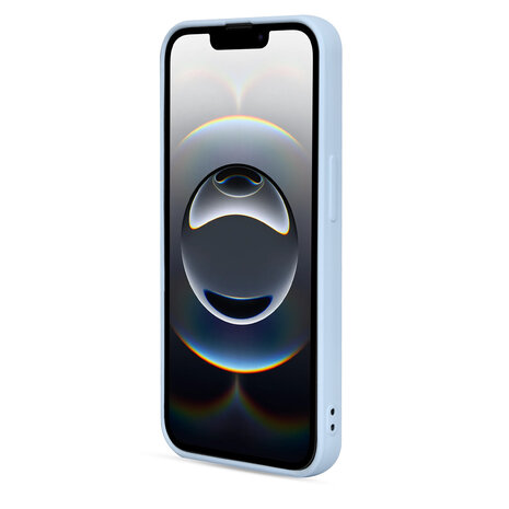 iPhone 16E - Diamant Glitter &amp; 2x Glas - Blauw