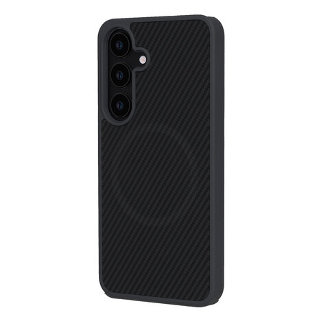 Samsung A56 - Zwart - Carbon MagSafe Back Cover
