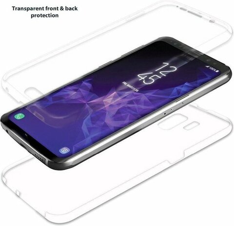 Samsung J4 Plus - Dubbelzijdig 360° Case - Transparant