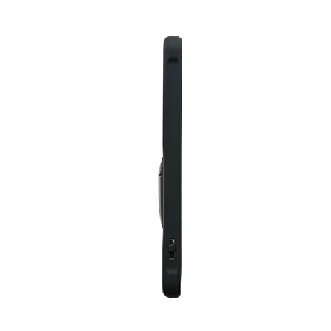 Samsung A14 Zwart - Transparant Back Cover Kickstand Ring