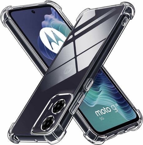 Moto G35 - Anti Shock - Transparant