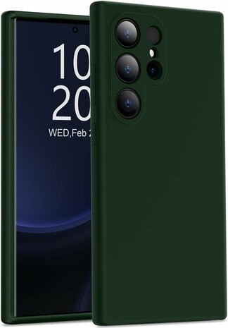 Samsung S24 Ultra - Liquid Back Cover - Groen