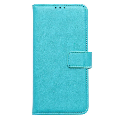 Moto G32 - Book Case &amp; Glas - Turquoise