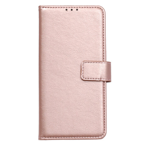 Moto G32 - Book Case &amp; Glas - Rosegoud