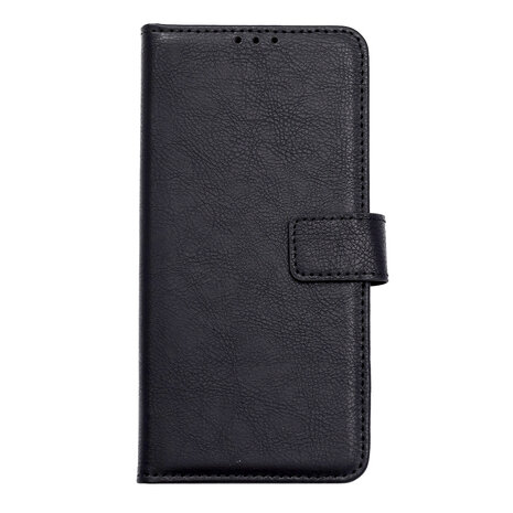 Xiaomi 14T - Book Case &amp; Glas - Zwart