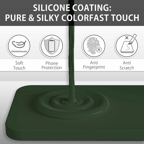 Samsung Galaxy A56 - Groen - Liquid Siliconen Back Cover