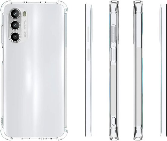 Moto G52 &amp; G82 - Anti Shock TPU - Transparant