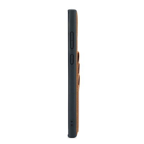 Samsung S24 Ultra - Back Cover met Kaarthouder - Sienna Brown