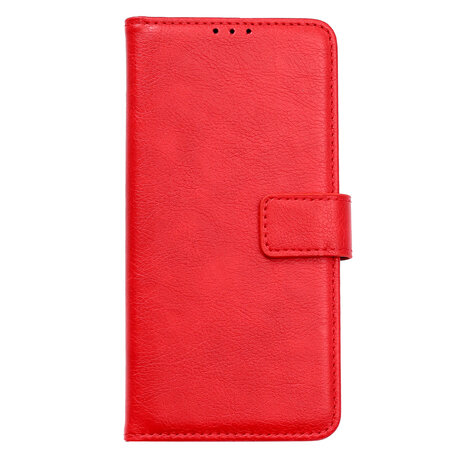 Moto G32 - Book Case &amp; Glas - Rood