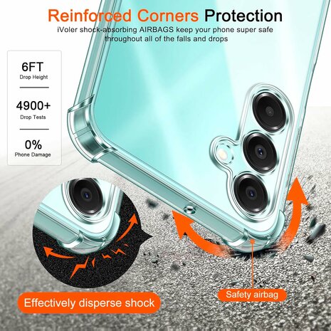 Samsung Galaxy A56 - Transparant - Anti Shock