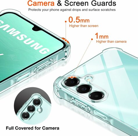 Samsung Galaxy A56 - Transparant - Anti Shock