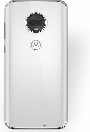 Moto G7 &amp; G7 Plus - Siliconen Back Cover - Transparant