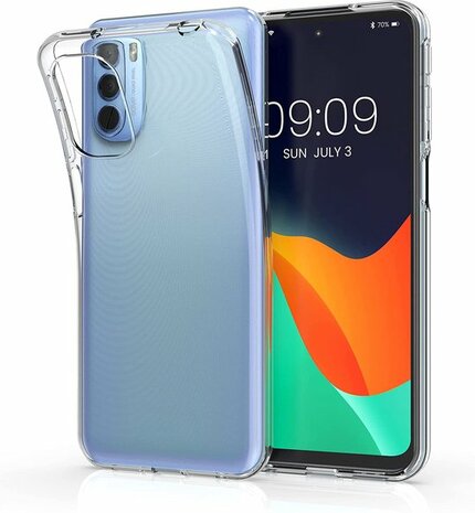 Moto G31 &amp; G41 - Siliconen Back Cover - Transparant
