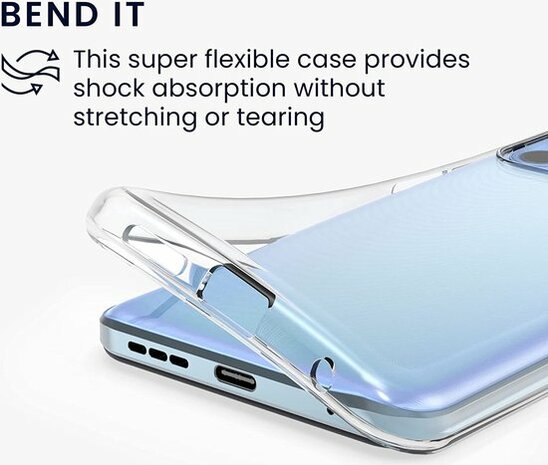 Moto G31 &amp; G41 - Siliconen Back Cover - Transparant