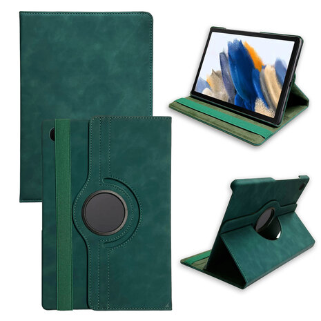 Samsung Tab A9 Plus - Emerald Green - Draaibare Case