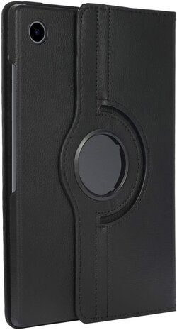 Samsung Tab A9 Plus - Zwart - Draaibare Case