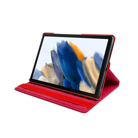 Samsung Tab A9 Plus - Crimson Red - Draaibare Case