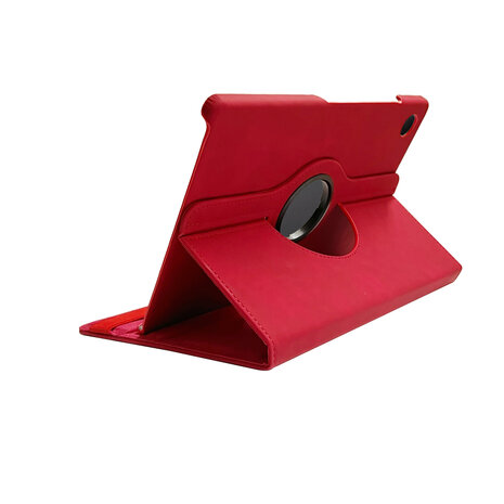 Samsung Tab A9 Plus - Crimson Red - Draaibare Case