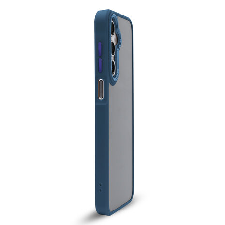 Samsung A56 - Frame Back Cover - Blauw