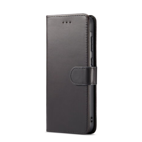 Samsung A55 - Charcoal Gray - Leather Book Case