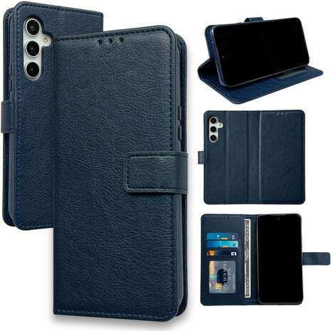 Samsung A14 - Book Case - Blauw