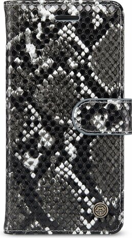 iPhone SE 2020 Zwart - Slangen Book Case