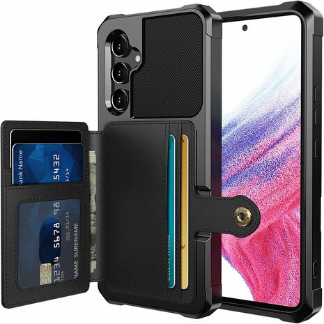 Samsung A14 Zwart - RFID Back Cover