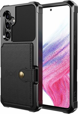Samsung A14 Zwart - RFID Back Cover