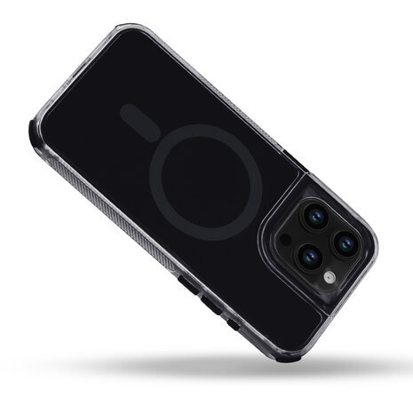 iPhone 16 Pro - Zwart - Liquid MagSafe Armor Case
