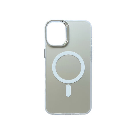 iPhone 15 Plus - Zilver - Fusion MagSafe Armor Case
