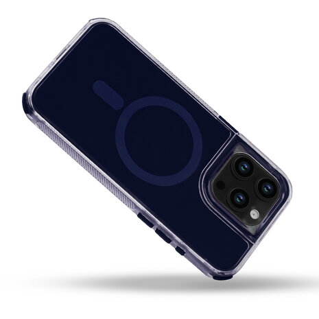 iPhone 16 Pro - Donker Blauw - Liquid MagSafe Armor Case