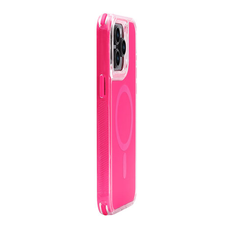 iPhone 16 Pro Max - Neon Roze - Liquid MagSafe Armor Case